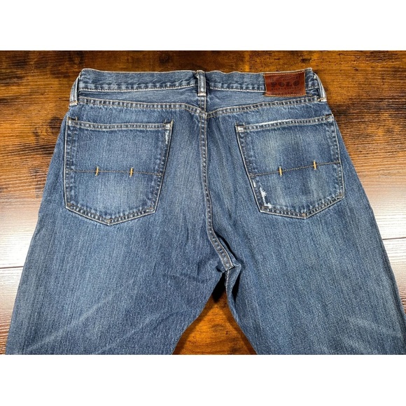 Polo by Ralph Lauren Men's Classic 867 Jeans Measures 36x29 - Picture 5 of 13